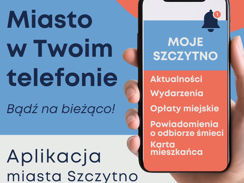 Plakat z aplikacją 