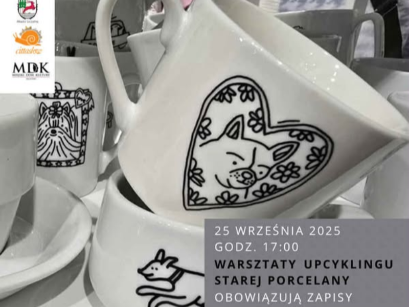 Kubek porcelanowy biały 