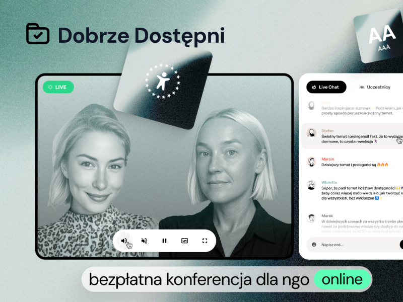 Plakat prmujący konferencję