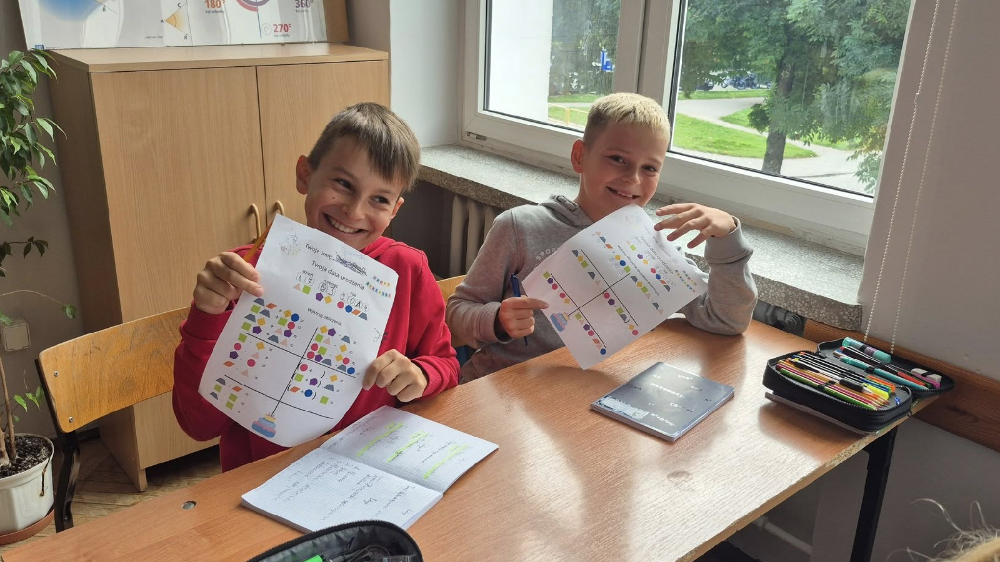 Uczniowie klas 5b i 5c aktywnie uczestniczą w projekcie „(Nie)zwykła matematyka” i mają już za sobą realizację dwóch inspirujących zadań!