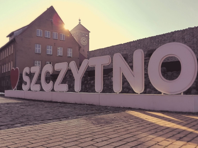 Napis Szczytno