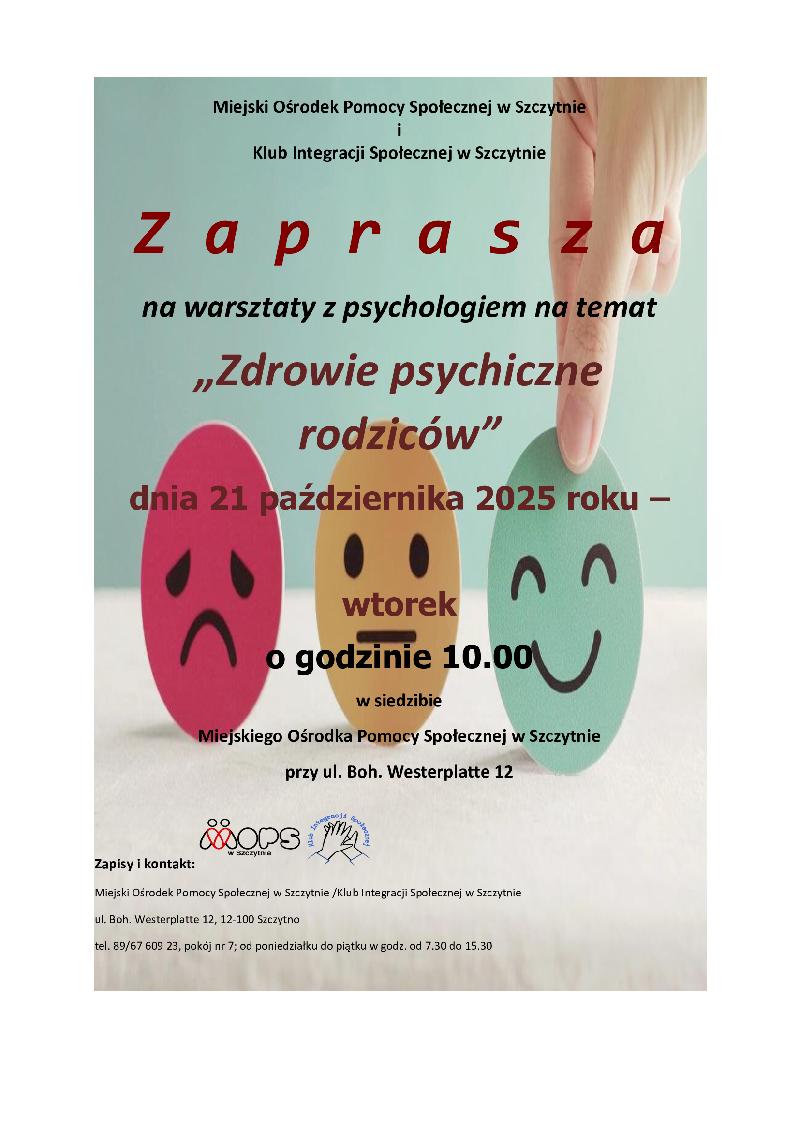 Zaproszenie na warsztaty