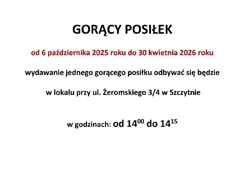 Gorący posiłek
