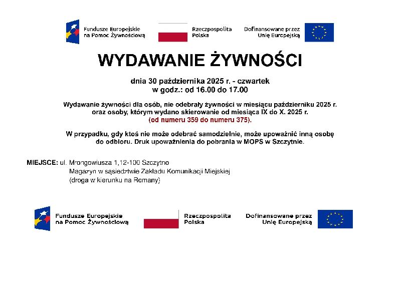 Wydawanie żywności