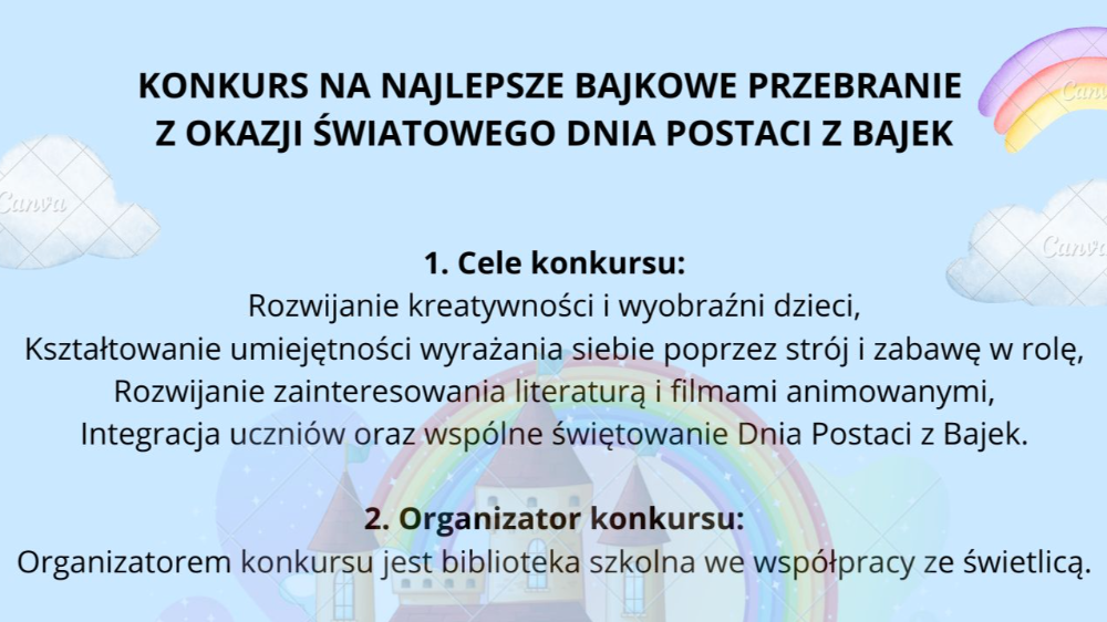 Świetlica Szkolna – „Serdecznie zaprasza do wspólnej zabawy”