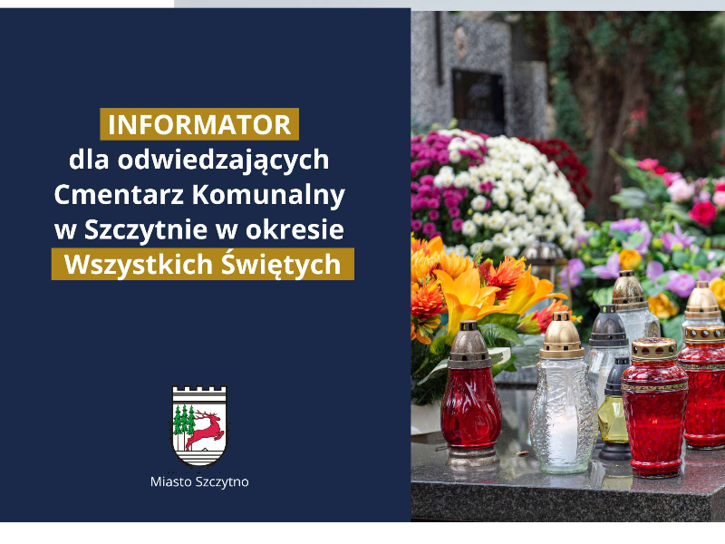 znicze i kwaty na grobie