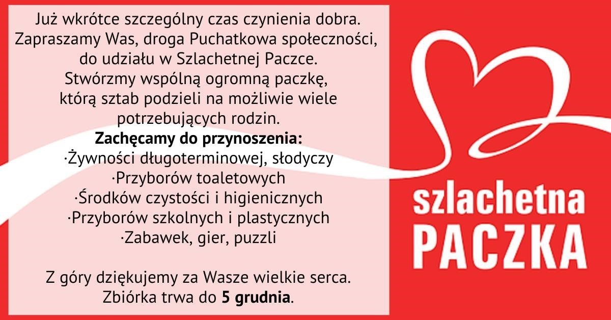 Szlachetna Paczka - plakat