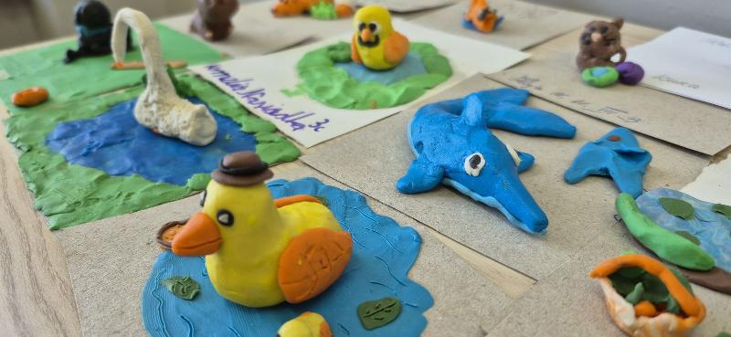 Zwierzątko z plasteliny”