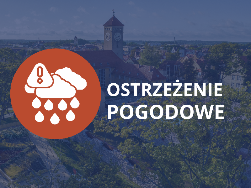 ostrzeżenie pogodowe