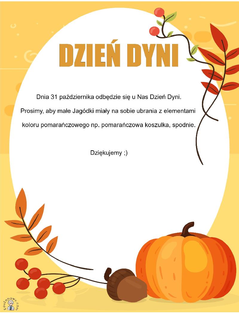 DYNIA, LIŚCIE, TREŚĆ INFORMACJI