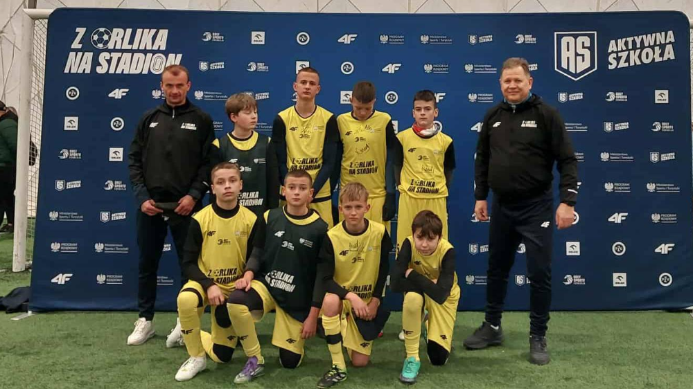 SSP nr 4 w Szczytnie – 5. miejsce w Polsce w turnieju „Z Orlika na Stadion”! 