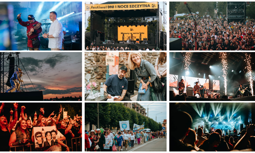 kolaż zdjęć z festiwalu