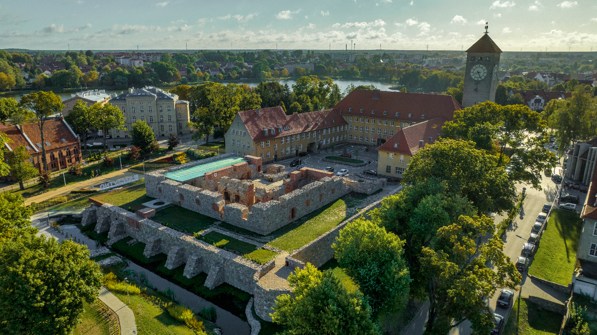 ruiny zamku krzyżackiego
