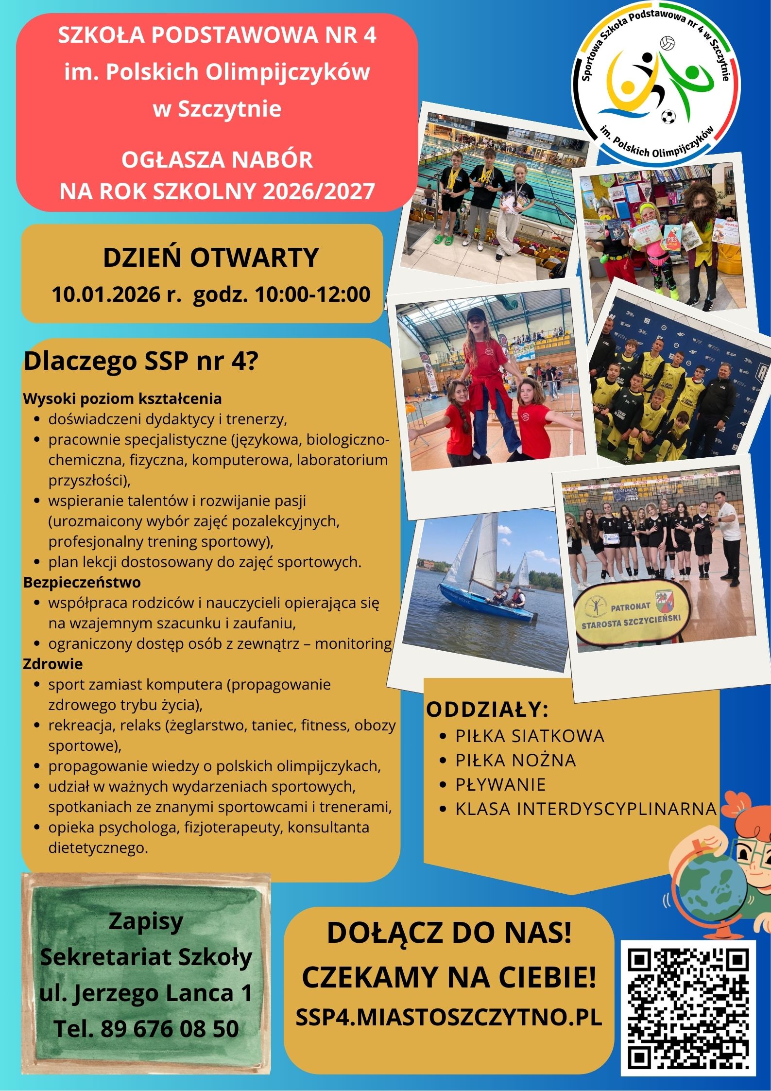 ZAPRASZAMY NA DZIEŃ OTWARTY - 10.01.2026 r. godz. 10:00-12:00