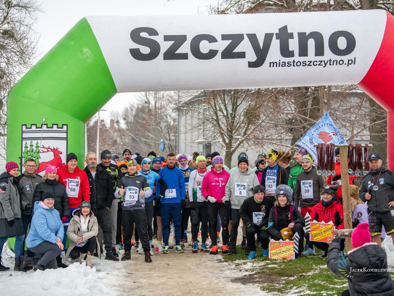 Zdjęcie uczestników X biegu morsów