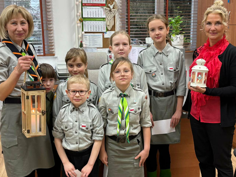 Przekazanie Betlejemskiego Światła Pokoju