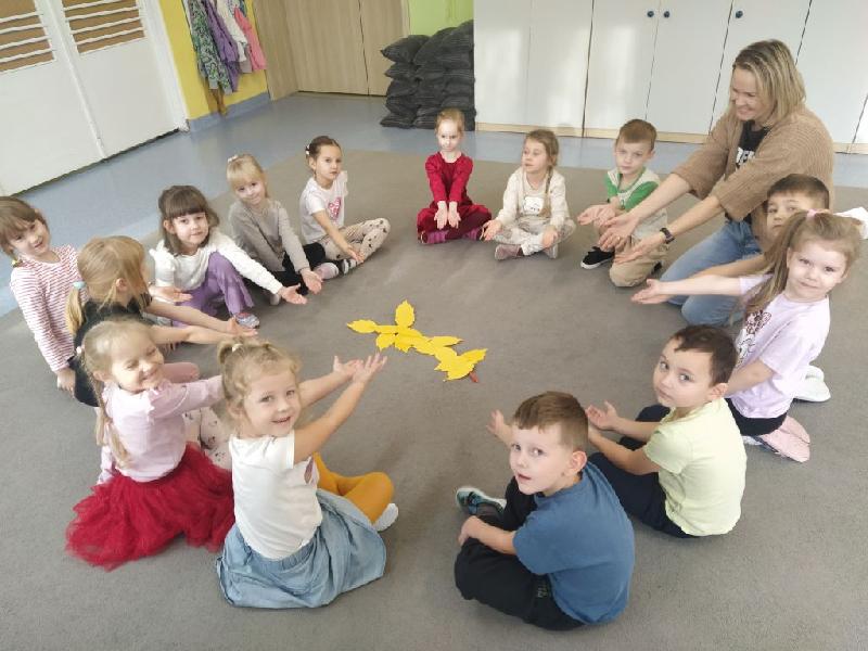 Spotkanie z P. Pedagog - zajęcie o emocjach