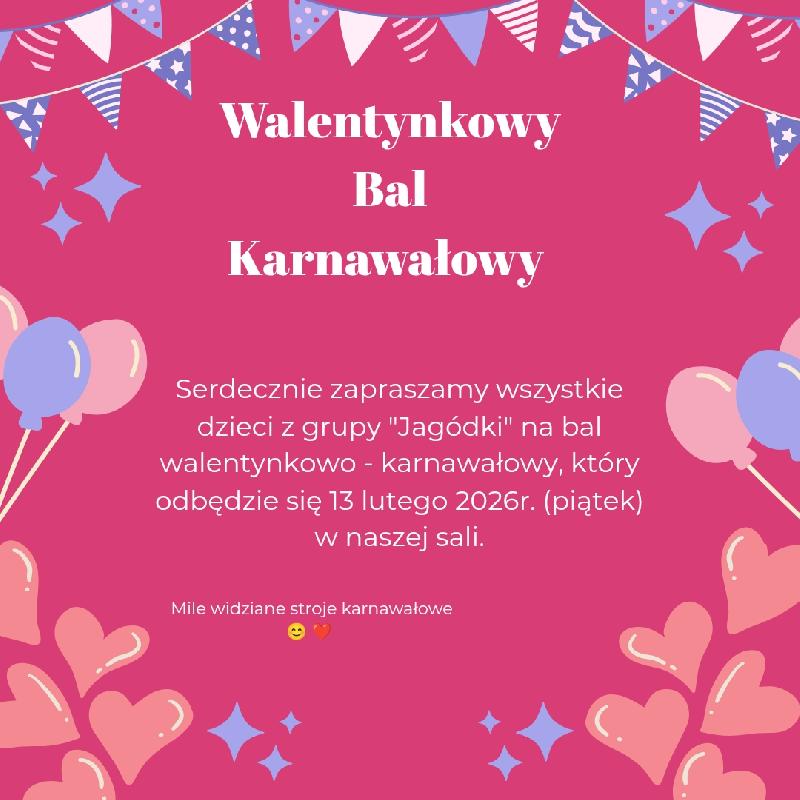 balony, serca, treść ogłoszenia