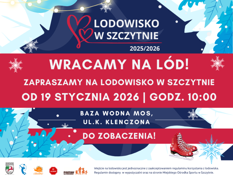 plakat wracamy na lodowisko 