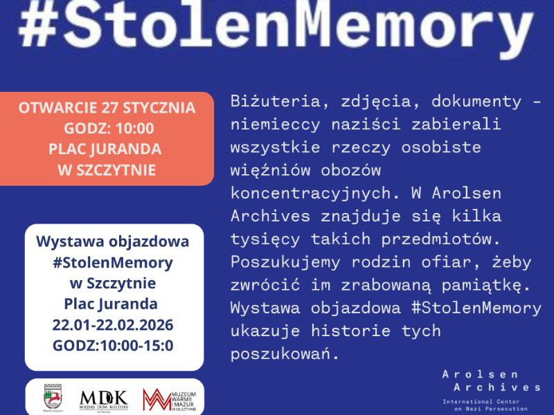 plakat stolen memory 