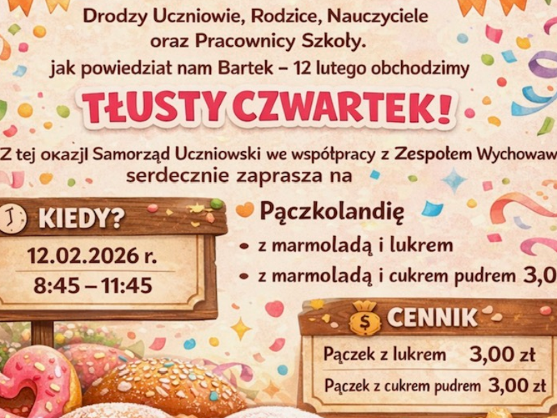 Plakat pączkolandia