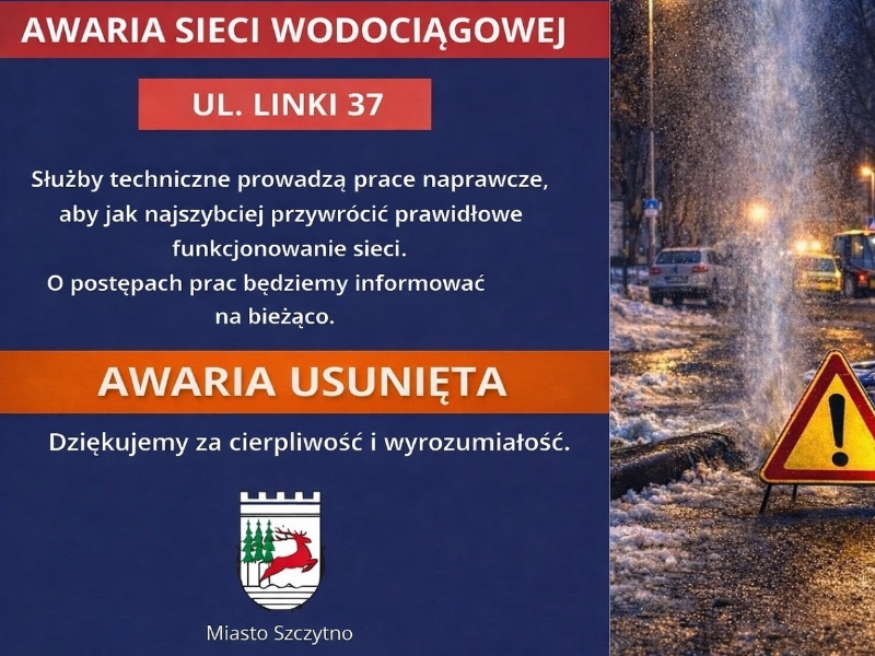 usunięcie awarii