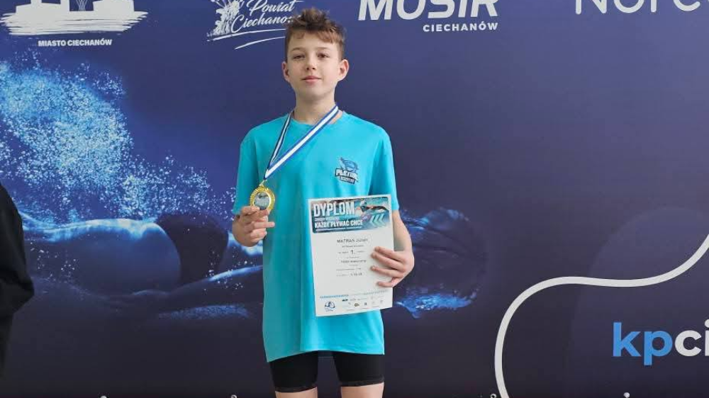 UKCESY SPORTOWE NASZYCH UCZNIÓW W PŁYWANIU! 