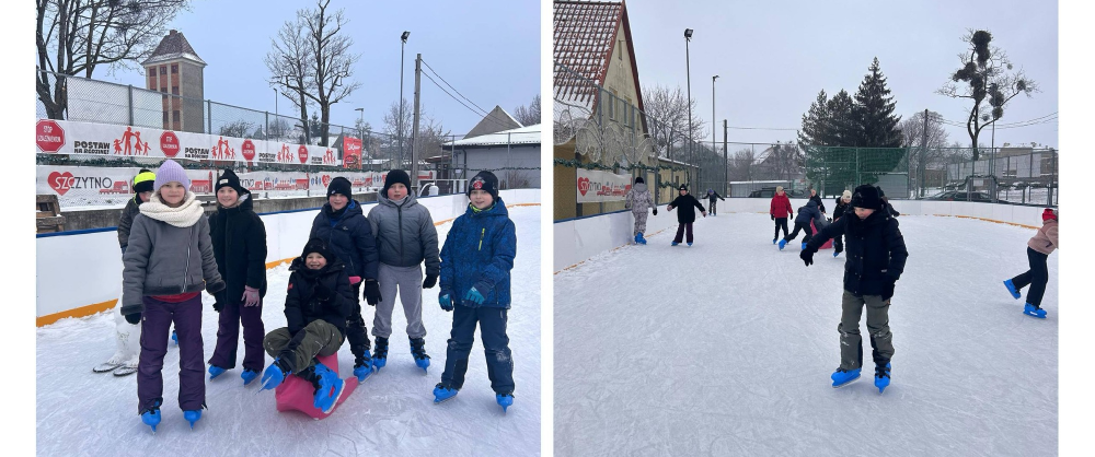 Klasa 3b na lodowisku – sportowa integracja na lodzie