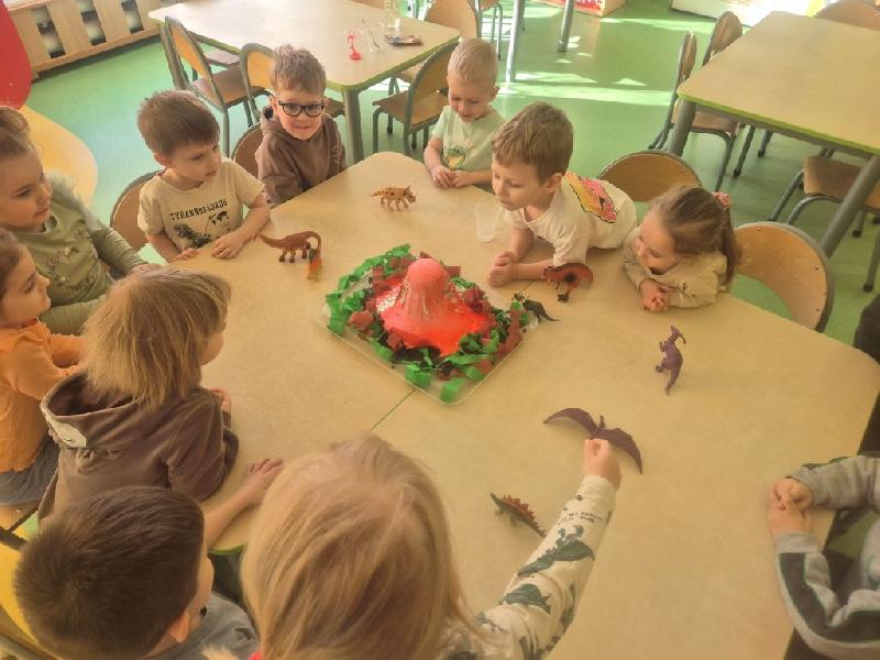 Wulkan - eksperyment 