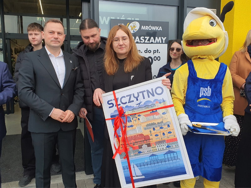 otwarcie sklepu PSB Mrówka