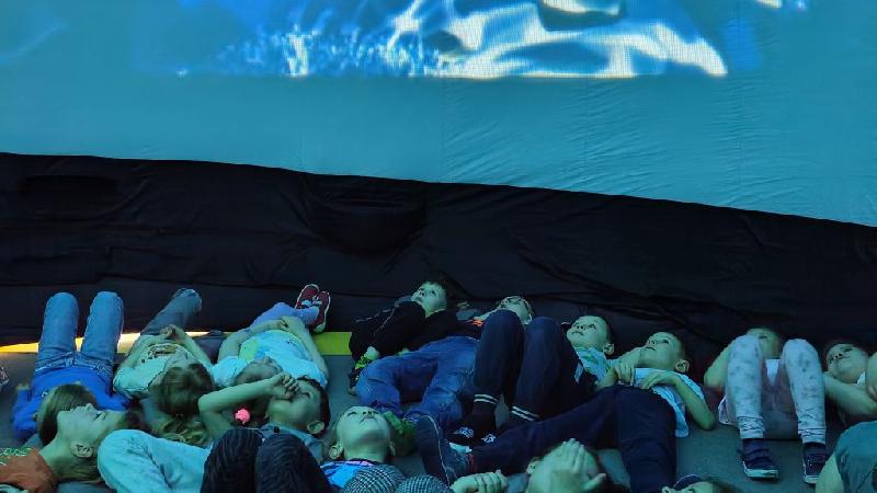 Podwodna kraina- kino sferyczne 