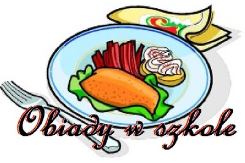 Grafika - obiady w szkole
