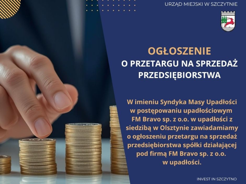 ogłoszenie o przetargu