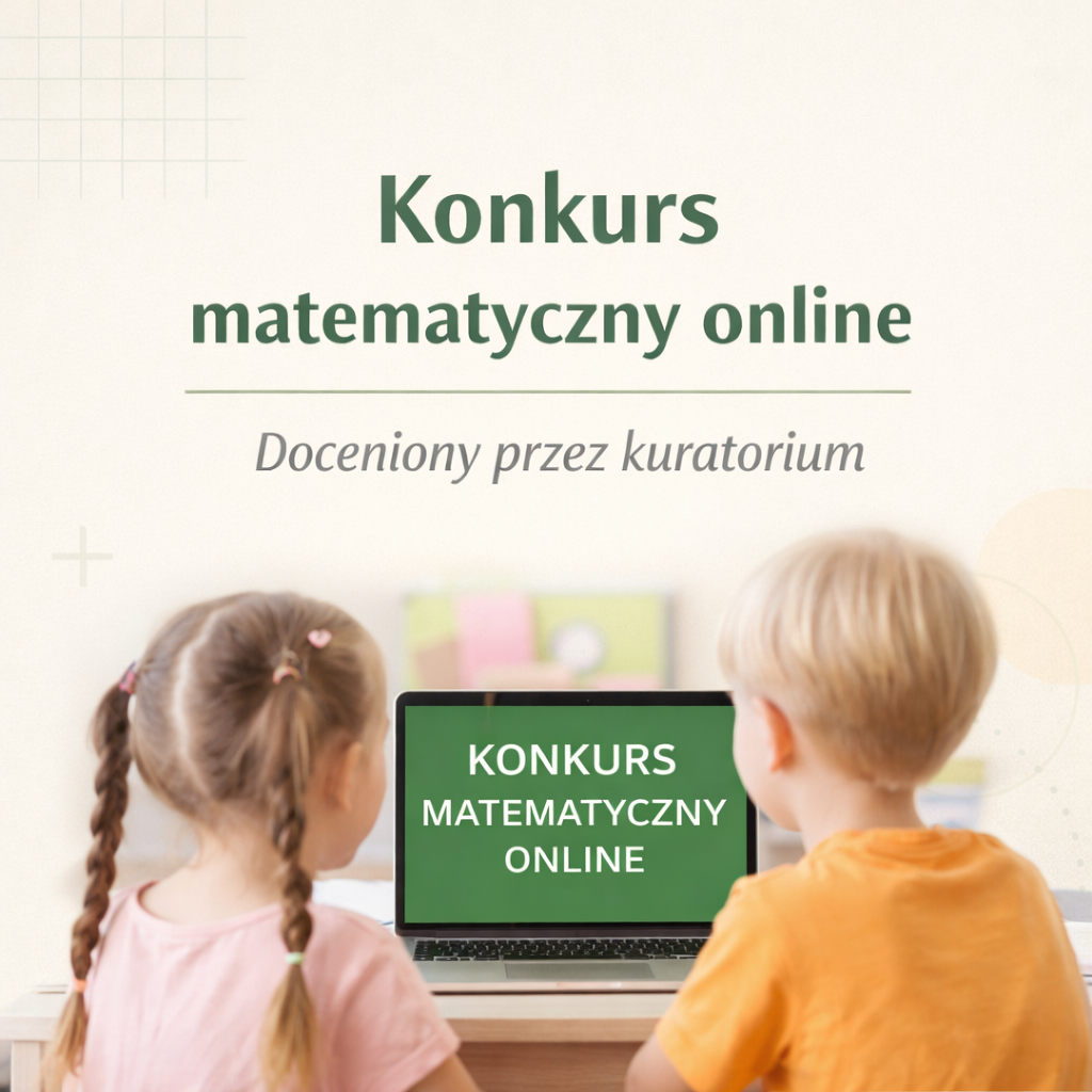 konkurs matematyczny - plakat