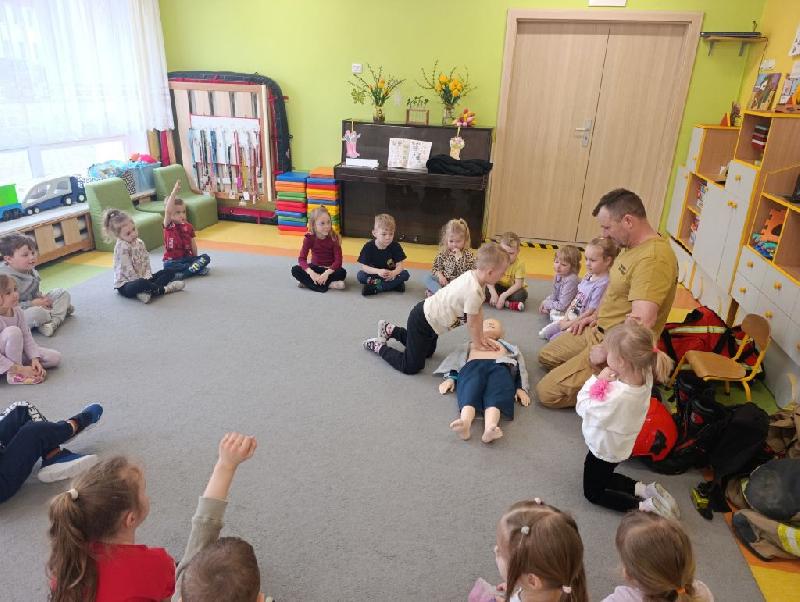 Spotkanie ze strażakiem 