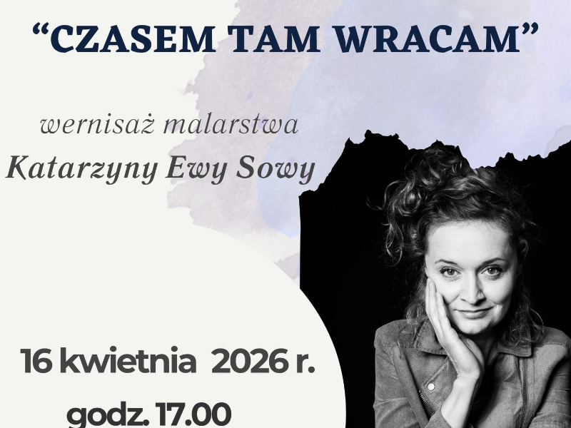 plakat czasem tam wracam