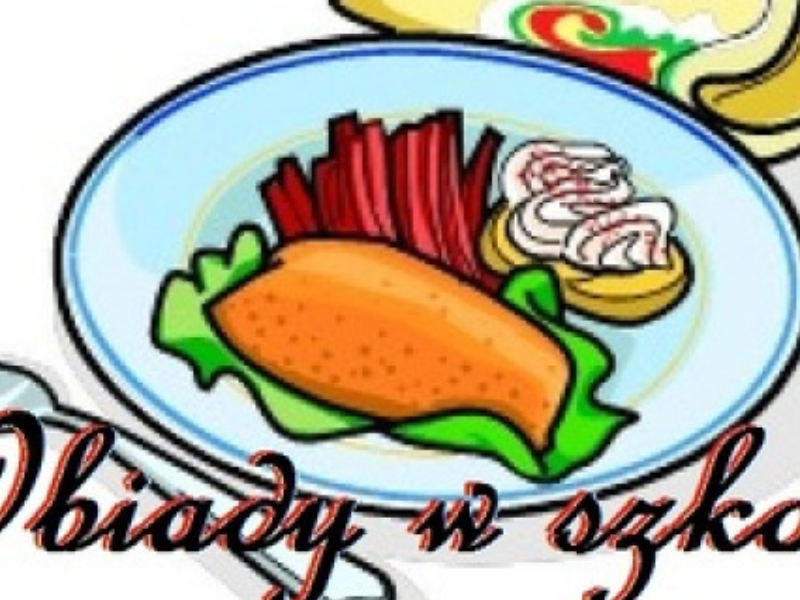 Grafika - obiady w szkole