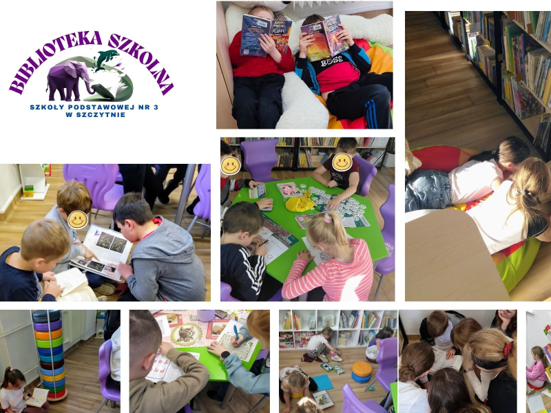 Grafika - biblioteka szkolna