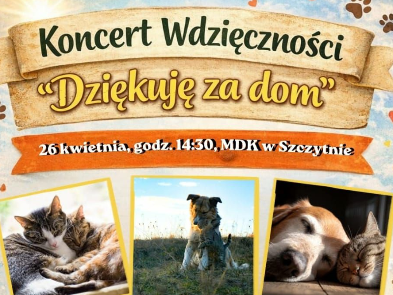 „Dziękuję za dom