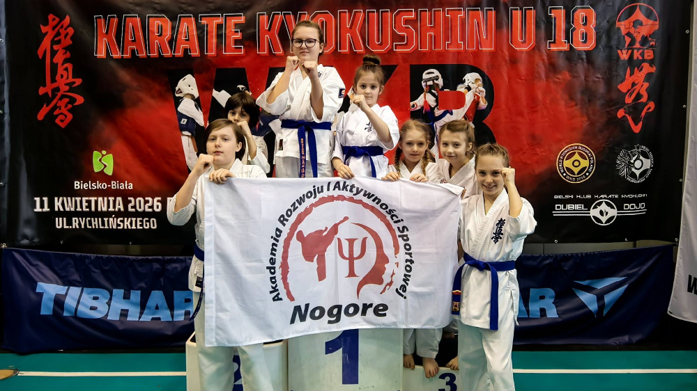 Sukces naszych uczniów na Mistrzostwach Polski Karate Kyokushin WKB!
