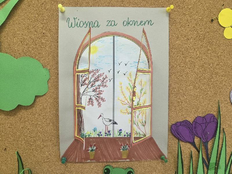 Świetlica w kolorach wiosny