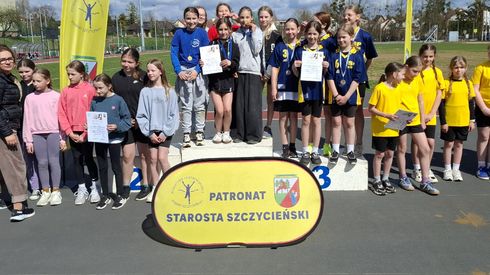 Złoto dla dziewcząt, brąz dla chłopców  w Trójboju Lekkoatletycznym  Szkół Podstawowych