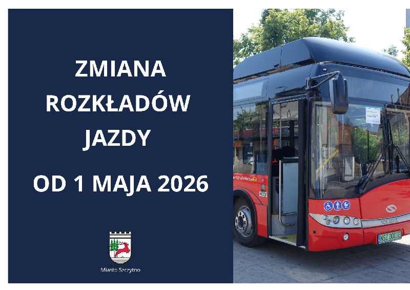 ZMIANA ROZKŁADÓW JAZDY