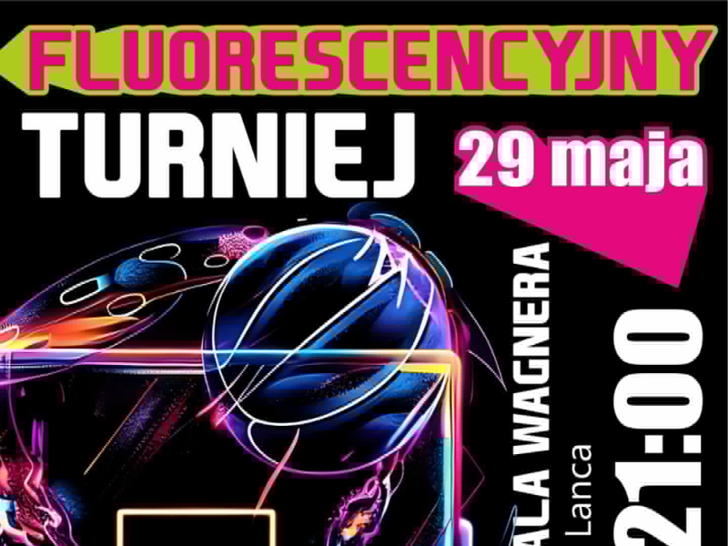 Turniej basketball plakat 