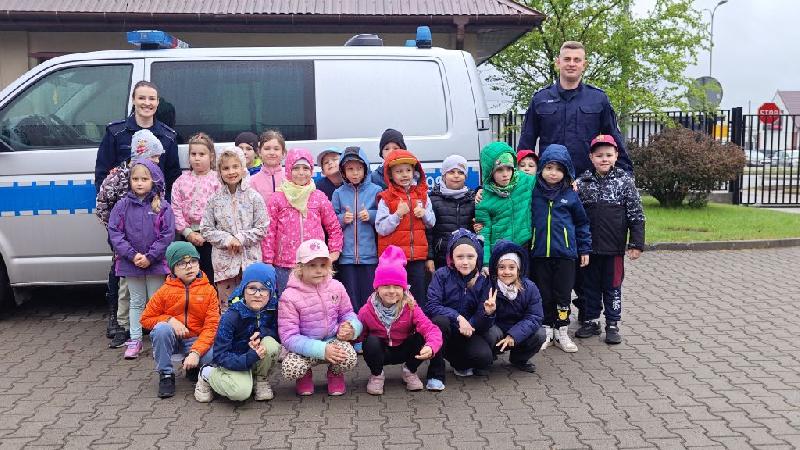 Wycieczka do  Komendy Powiatowej Policji w Szczytnie