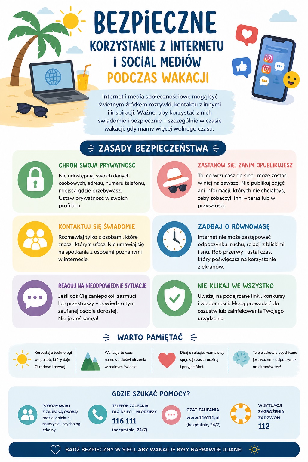 Bezpieczeństwo w internecie i mediach społecznościowych