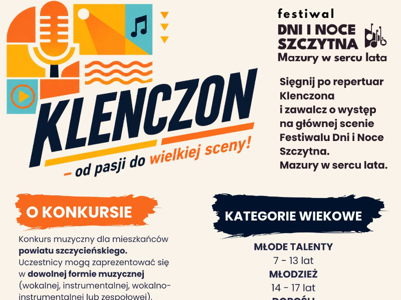 klenczon konkurs plakat