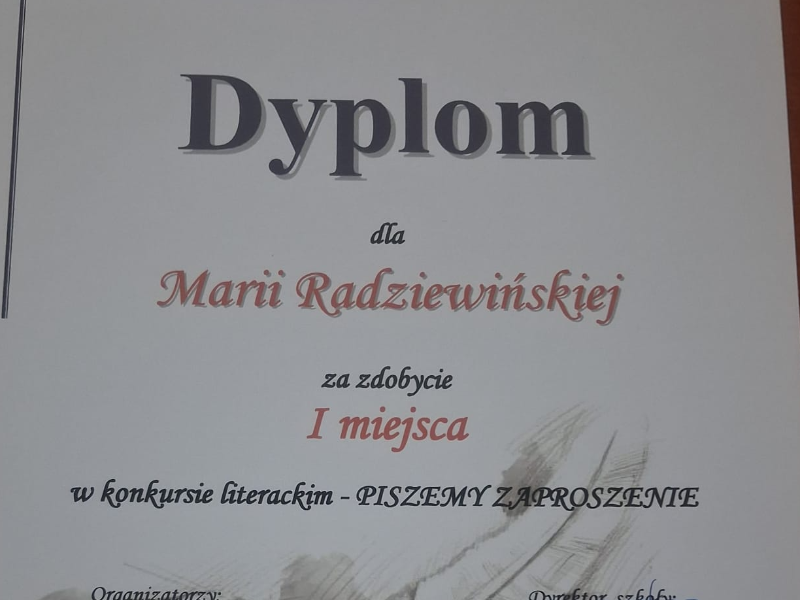 KONKURS LITERACKI KLAS DRUGICH