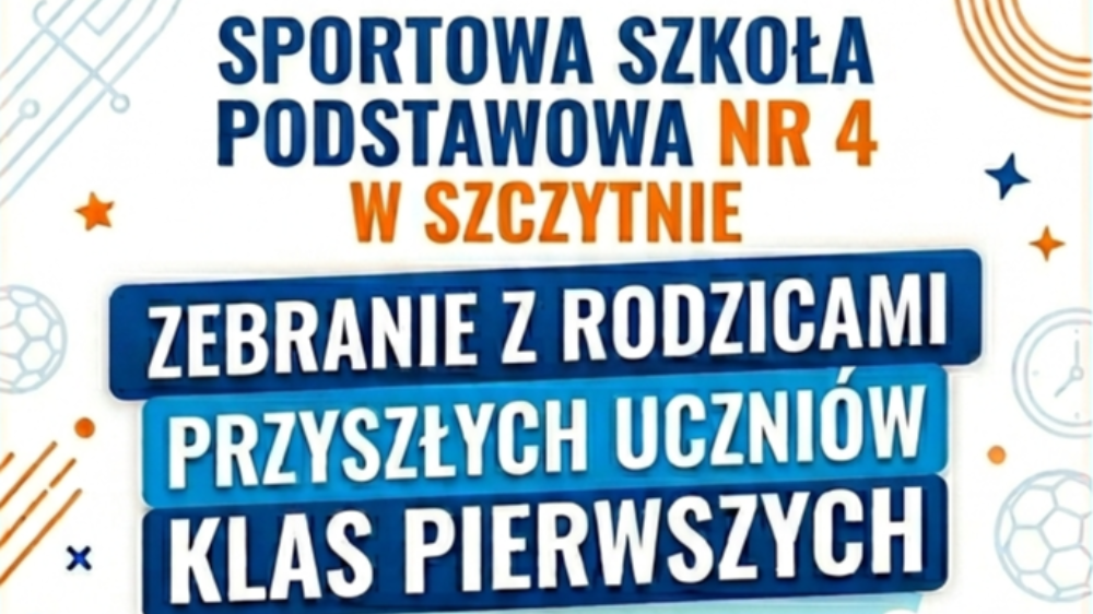 Zebranie z rodzicami przyszłych pierwszoklasistów 