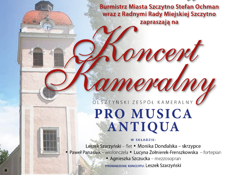 Koncert Kameralny pro musica Antiqa